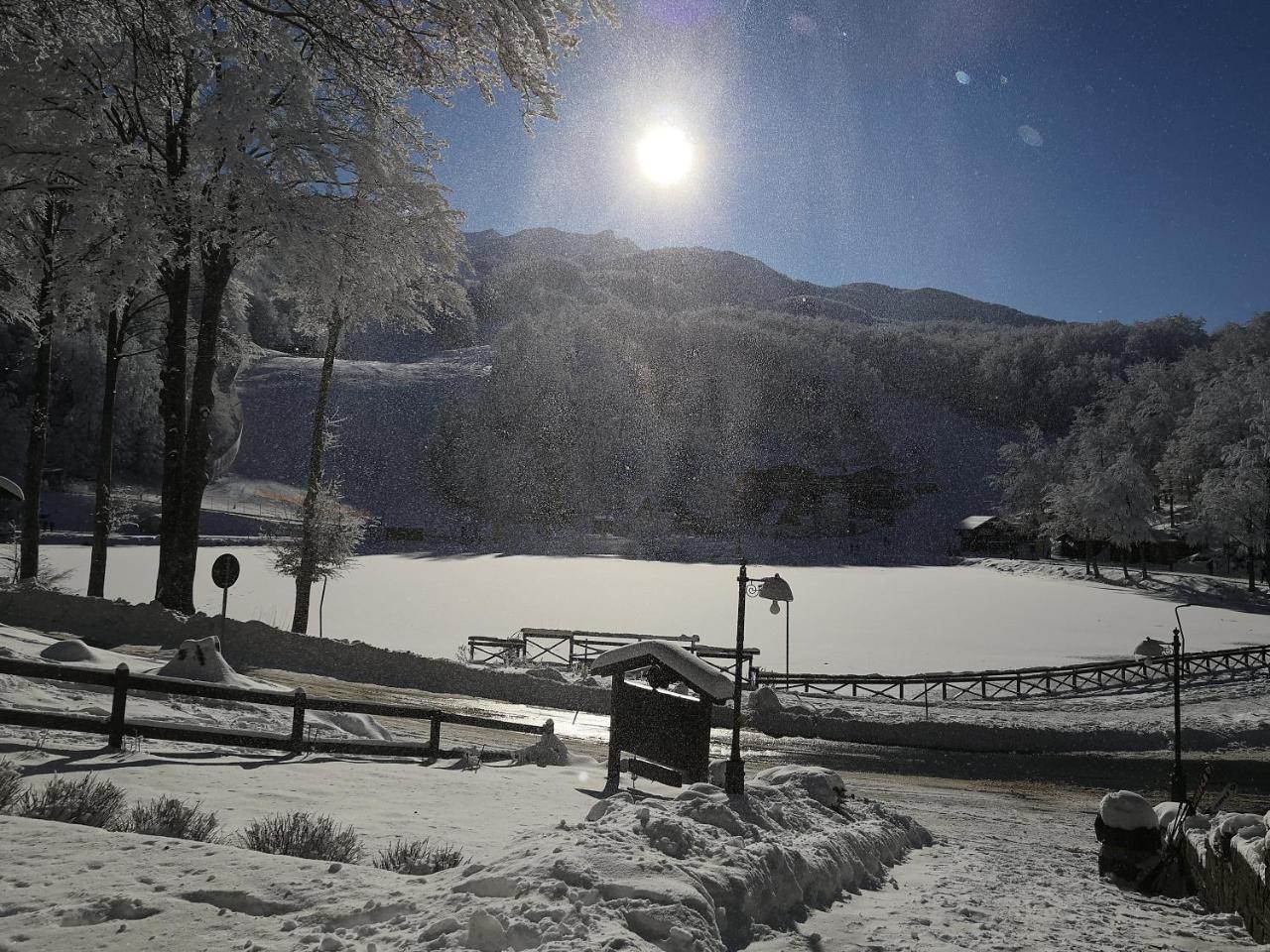 Albergo Diana Cerreto Laghi Dış mekan fotoğraf