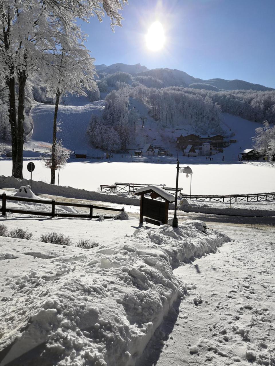 Albergo Diana Cerreto Laghi Dış mekan fotoğraf